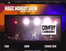 Tablet Screenshot of magicmonday.info